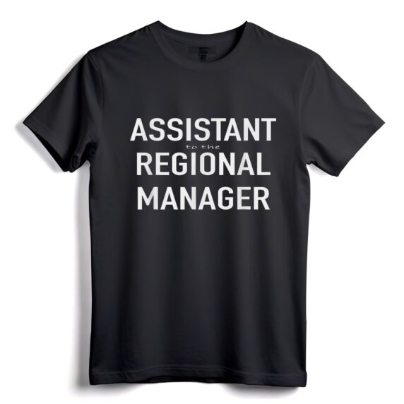 Assistent des Regionalleiters Büro-Shirt  Neuartiges T-Shirt für Büroliebhaber, perfektes Geschenk für Regionalleiter und Chefs
