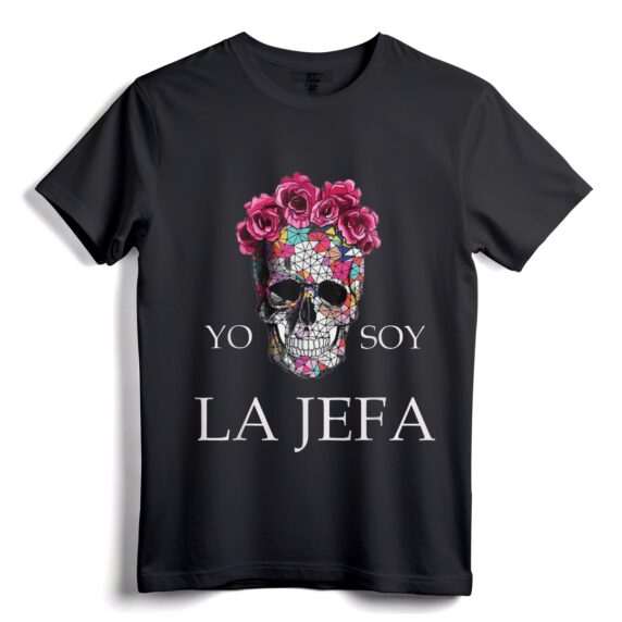 Yo Soy La Jefa Camiseta  Ich bin die Boss-Frau, spanisches T-Shirt für weibliche Führungskräfte und Unternehmerinnen