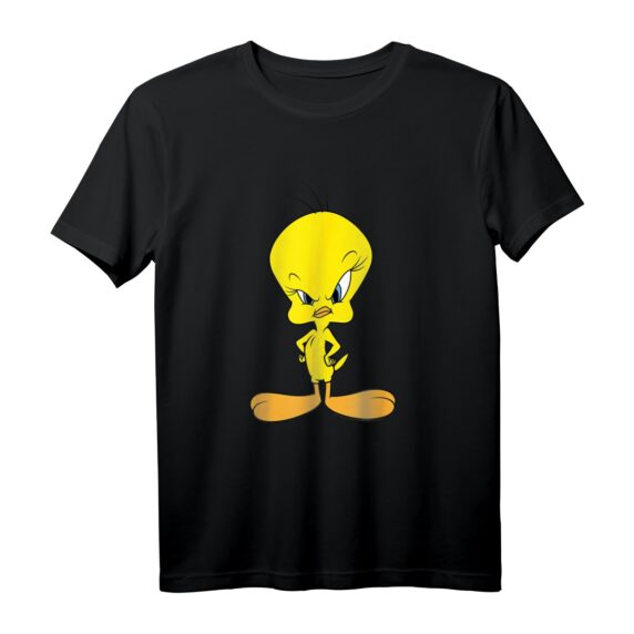 40. Geburtstag Angry Tweety T-Shirt - Offizielles Warner Bros Lizenzprodukt für humorvolle Geburtstagsfeier
