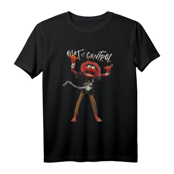 40. Geburtstag Animal Out of Control T-Shirt - Official Muppets Merchandise für Frauen, Männer, Jungen und Mädchen