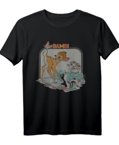 40. Geburtstag Bambi Movie Retro T-Shirt - Offizielles Disney Merchandise für Frauen, Männer, Jungen & Mädchen