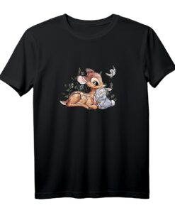 40. Geburtstag Bambi und Thumper Snuggles T-Shirt  Offiziell lizenzierter Disney Fanartikel für Geburtstagsgeschenke
