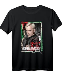40. Geburtstag Draco Malfoy Photo Collage T-Shirt  Offiziell Harry Potter Fanartikel zum Jubiläum