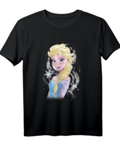 40. Geburtstag Frozen Elsa Snowflake Swirls T-Shirt - Offiziell lizenziertes Geburtstags-Shirt für Fans und Feierlichkeiten