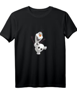 40. Geburtstag Frozen Olaf Warm Hug T-Shirt  Offizielles Merchandise für Männer, Frauen, Jungen und Mädchen in Schwarz