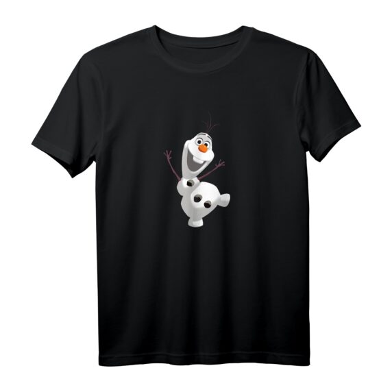40. Geburtstag Frozen Olaf Warm Hug T-Shirt  Offizielles Merchandise für Männer, Frauen, Jungen und Mädchen in Schwarz