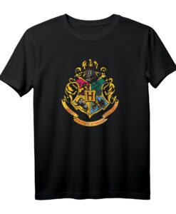 40. Geburtstag Harry Potter Hogwarts School Crest T-Shirt  Offiziell lizenziertes Fan-Shirt für Fans und Sammler