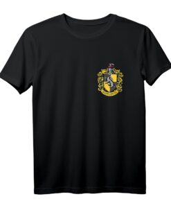 40. Geburtstag Harry Potter Hufflepuff Pocket Print T-Shirt - Official Warner Bros Lizenzprodukt