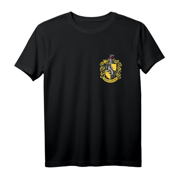 40. Geburtstag Harry Potter Hufflepuff Pocket Print T-Shirt - Official Warner Bros Lizenzprodukt