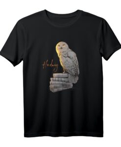 40. Geburtstag Hedwig Painted T-Shirt - Lizenziertes Harry Potter Warner Bros. Fanartikel als magisches Geschenk