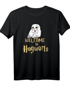 40. Geburtstag Hedwig Welcome to Hogwarts T-Shirt  Authentisches Harry Potter Fanartikel für Fans und Geburtstagskinder
