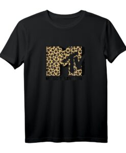 40. Geburtstag Leopard Pattern Fill Logo T-Shirt - Lizenzierte Feierkleidung für den besonderen Anlass