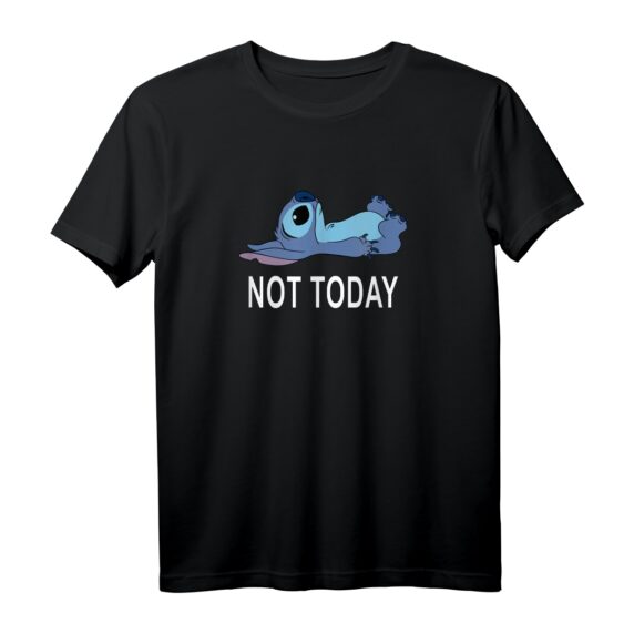 40. Geburtstag Lilo & Stitch Not Today Stitch T-Shirt  Officially Licensed Disney Fanartikel für Geburtstagsfeier