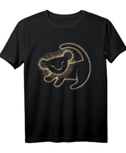 40. Geburtstag Lion King T-Shirt mit Simba Cave Painting - Officially Licensed Disney Fan Shirt