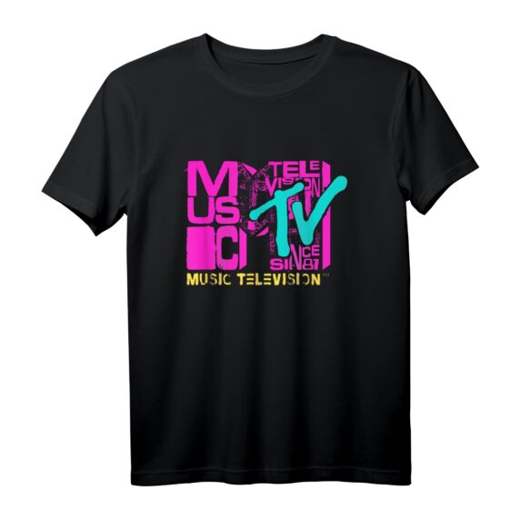 40. Geburtstag Logo T-Shirt mit gestapelten Buchstaben - Nostalgisches TV- und Musik-Design für den besonderen Tag