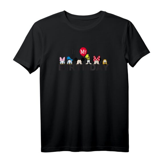 40. Geburtstag Mickey and Friends It's My Birthday T-Shirt  Offizielles Disney Mickey Mouse Geburtstagsshirt für Männer, Frauen, Jungen & Mädchen
