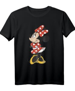 40. Geburtstag Mickey & Friends Minnie Portrait T-Shirt - Offiziell Lizenzierte Disney Kleidung für Disney Fans