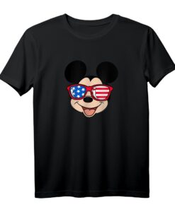 40. Geburtstag Mickey Mouse Americana Sunglasses T-Shirt  Unisex Geschenk für Männer, Frauen, Jungen und Mädchen