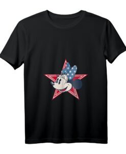 40. Geburtstag Minnie Mouse T-Shirt - Retro Americana Design für Frauen, Männer, Jungen & Mädchen zum 4. Juli & Geburtstag