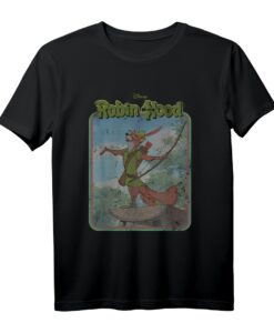 40. Geburtstag Robin Hood Retro T-Shirt  Offizielles Merchandise für Männer, Frauen, Jungen und Mädchen