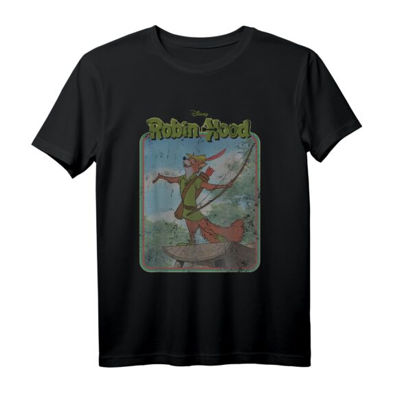 40. Geburtstag Robin Hood Retro T-Shirt  Offizielles Merchandise für Männer, Frauen, Jungen und Mädchen