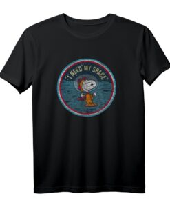 40. Geburtstag Snoopy T-Shirt - Ich brauche meinen Platz, offizielles lizenziertes Cartoon-Design