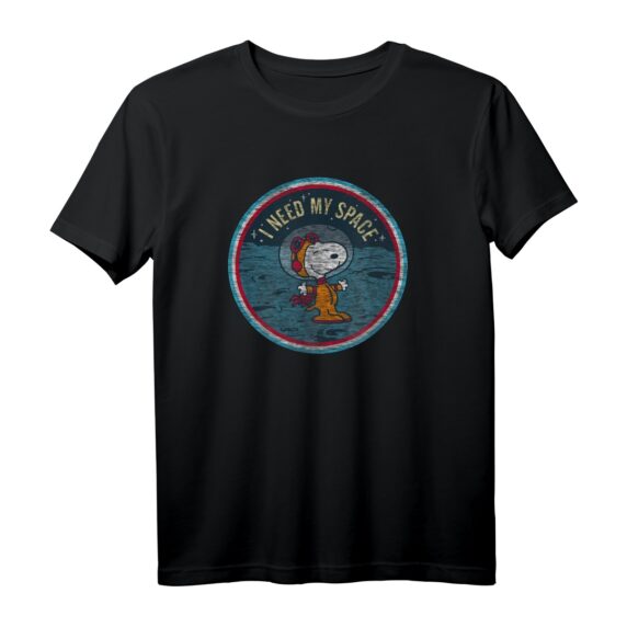40. Geburtstag Snoopy T-Shirt - Ich brauche meinen Platz, offizielles lizenziertes Cartoon-Design