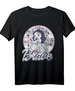 40. Geburtstag Snow White Americana Brave Graphic T-Shirt  Offiziell lizenzierte Disney Fan Kleidung