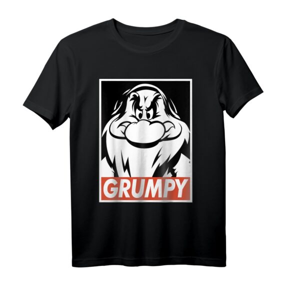 40. Geburtstag Snow White Grumpy Streetwear Poster T-Shirt - Officially Licensed Disney Fan Shirt