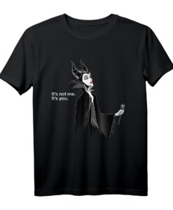 40. Geburtstag Villains Maleficent T-Shirt - It's Not Me It's You, Offizielles Merchandise für Frauen, Männer, Jungen und Mädchen