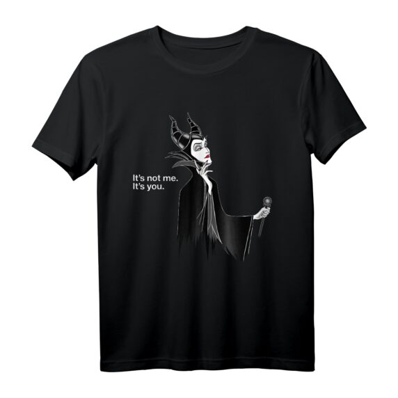 40. Geburtstag Villains Maleficent T-Shirt - It's Not Me It's You, Offizielles Merchandise für Frauen, Männer, Jungen und Mädchen