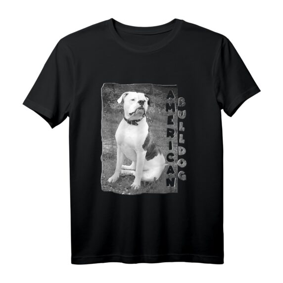 American Bulldog Cooles T-Shirt für Hundebesitzer  Perfektes Geschenk für Bulldoggenliebhaber, Züchter und Hundesportler