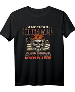 American Football Fan Geschenk - An Jedem Verdammten Sonntag Football T-Shirt für Männer, Fans & Spieler