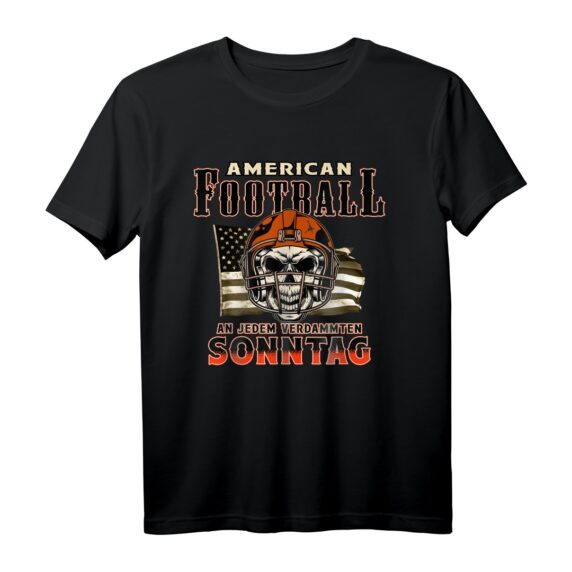 American Football Fan Geschenk - An Jedem Verdammten Sonntag Football T-Shirt für Männer, Fans & Spieler