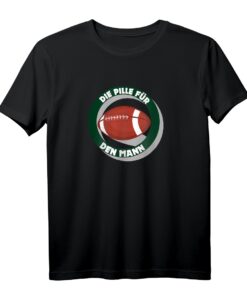 American Football Fan Shirt - Lustiges Geschenk für Football-Liebhaber, Spieler, Trainer & Fans für Geburtstag, Weihnachten & Partys