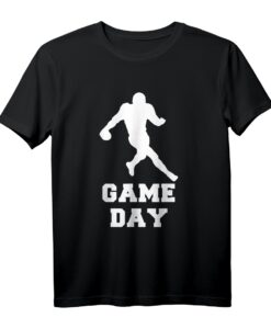 American Football Game Day Footballspieler T-Shirt  Perfektes Outfit & Geschenkidee für Footballfans und Spieler