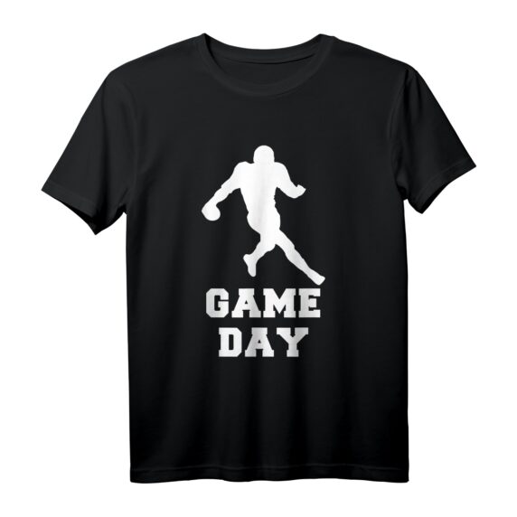 American Football Game Day Footballspieler T-Shirt  Perfektes Outfit & Geschenkidee für Footballfans und Spieler