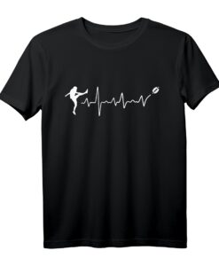 American Football Herzschlag T-Shirt  Perfektes Geschenk für Footballtrainer & leidenschaftliche Footballspieler