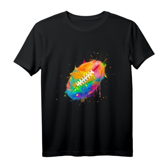 American Football Kostüm Jersey für Kinder, Frauen & Männer - Buntes Football T-Shirt für Football Partys, Geschenkideen & Fantasy Football Sieger