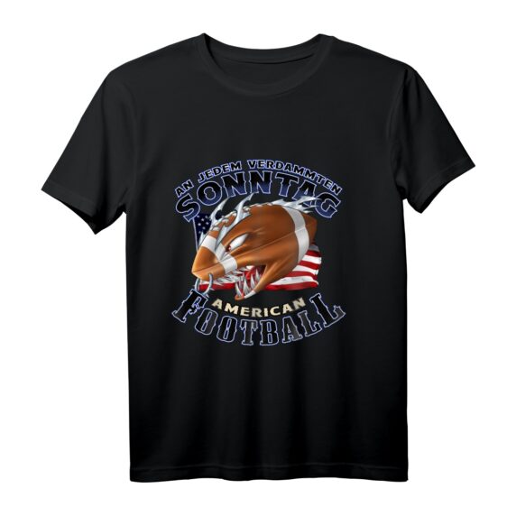 American Football Langarmshirt für Herren - Perfekt für Sonntagsfans, Team- und Club-unabhängig, Geschenkidee für Football-Liebhaber