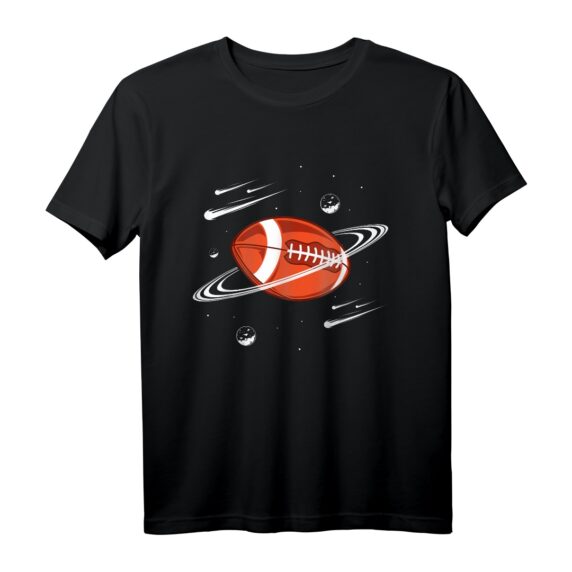 American Football Planet Vintage Rugby Ball Football Trikot T-Shirt  Perfektes Geschenk für Football- und Rugby-Fans zu Weihnachten & Geburtstag
