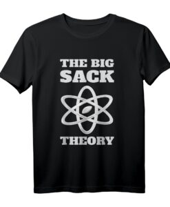 American Football The Big Sack Theory T-Shirt  Lustiges Fan-Shirt für Football-Fans & Sonntags-Game-Tage