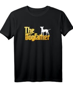 American Hairless Terrier Geschenke - Dogfather T-Shirt für Hunde-Liebhaber und Männer