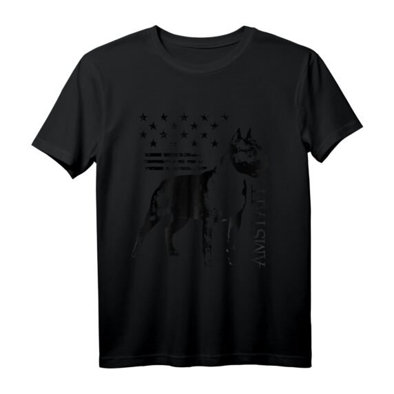 American Staffordshire Terrier T-Shirt  Klassisch geschnitten, doppelt genähter Saum, perfekt für Hundeliebhaber