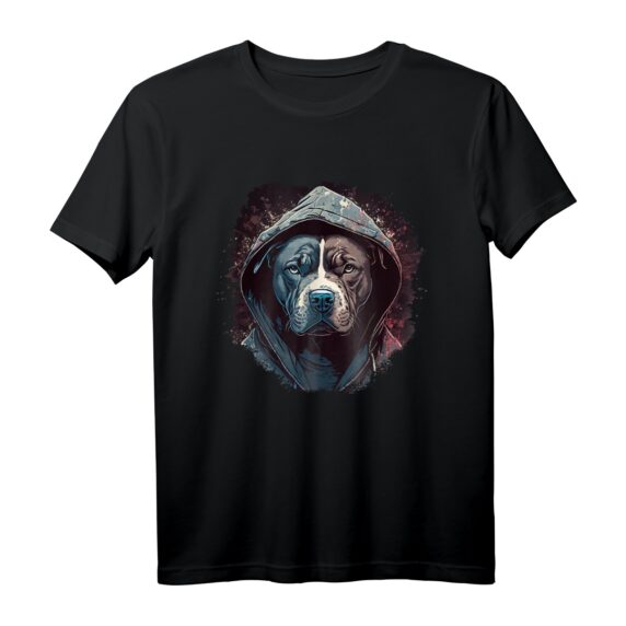 American Staffordshire Terrier T-Shirt mit Retro Design  Perfekt für Hundebesitzer & Gassi gehen Liebhaber