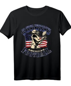 An Jedem Verdammten Sonntag American Football T-Shirt  Geschenk für Fans & Spieler, perfekt für Spieltage & Playoffs