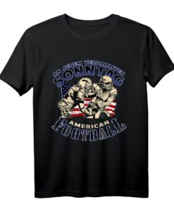 An Jedem Verdammten Sonntag Herren American Football T-Shirt  Perfekt für Football-Fans & Spieltage