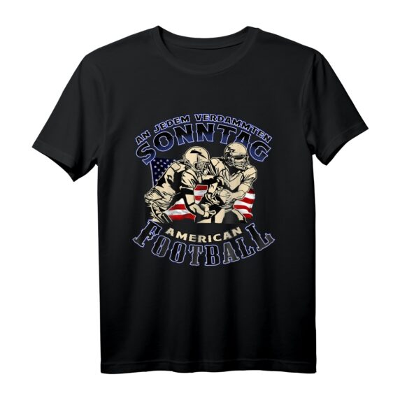 An Jedem Verdammten Sonntag Herren American Football T-Shirt  Perfekt für Football-Fans & Spieltage