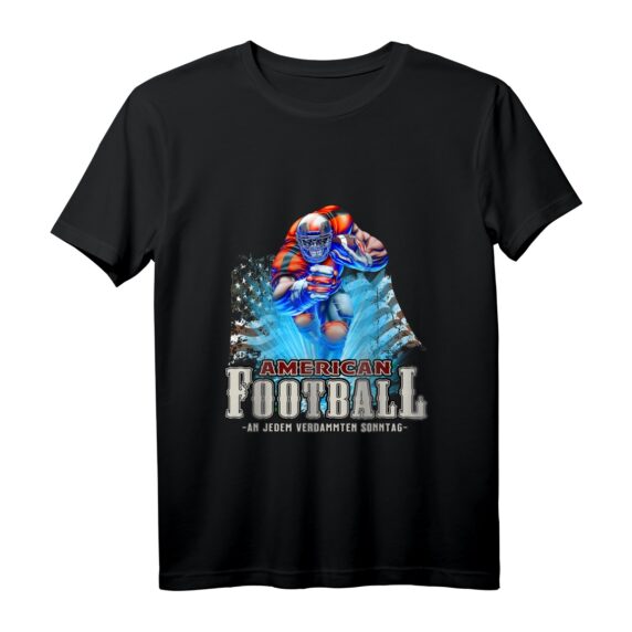 An jedem Verdammten Sonntag v3-7 Herren American Football T-Shirt  Fan-Outfit für jeden Spieltag & Playoffs, Geschenkidee für Football-Fans
