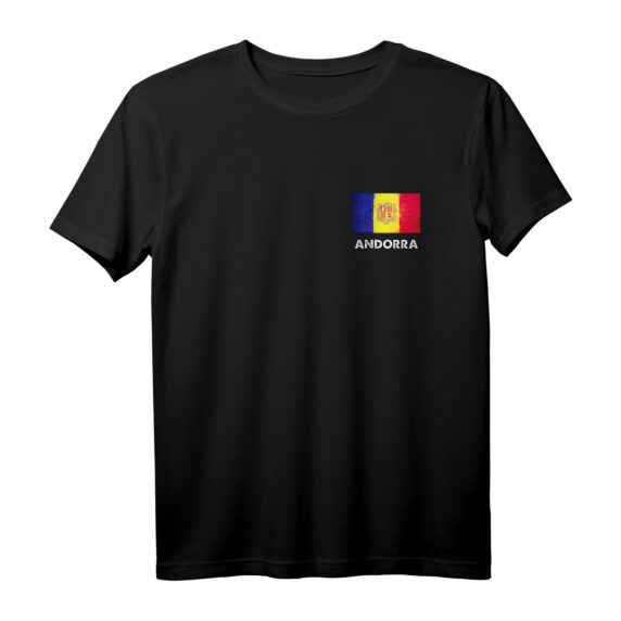 Andorra Fahnentrikot & T-Shirt | Perfektes Souvenir für Andorra-Liebhaber & Touristen
